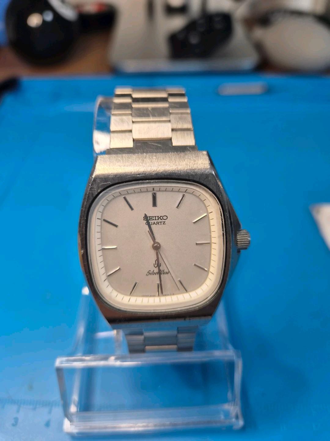 '세이코 실버웨이브 사각 쿼츠(Seiko SilverWave Quartz)' 6