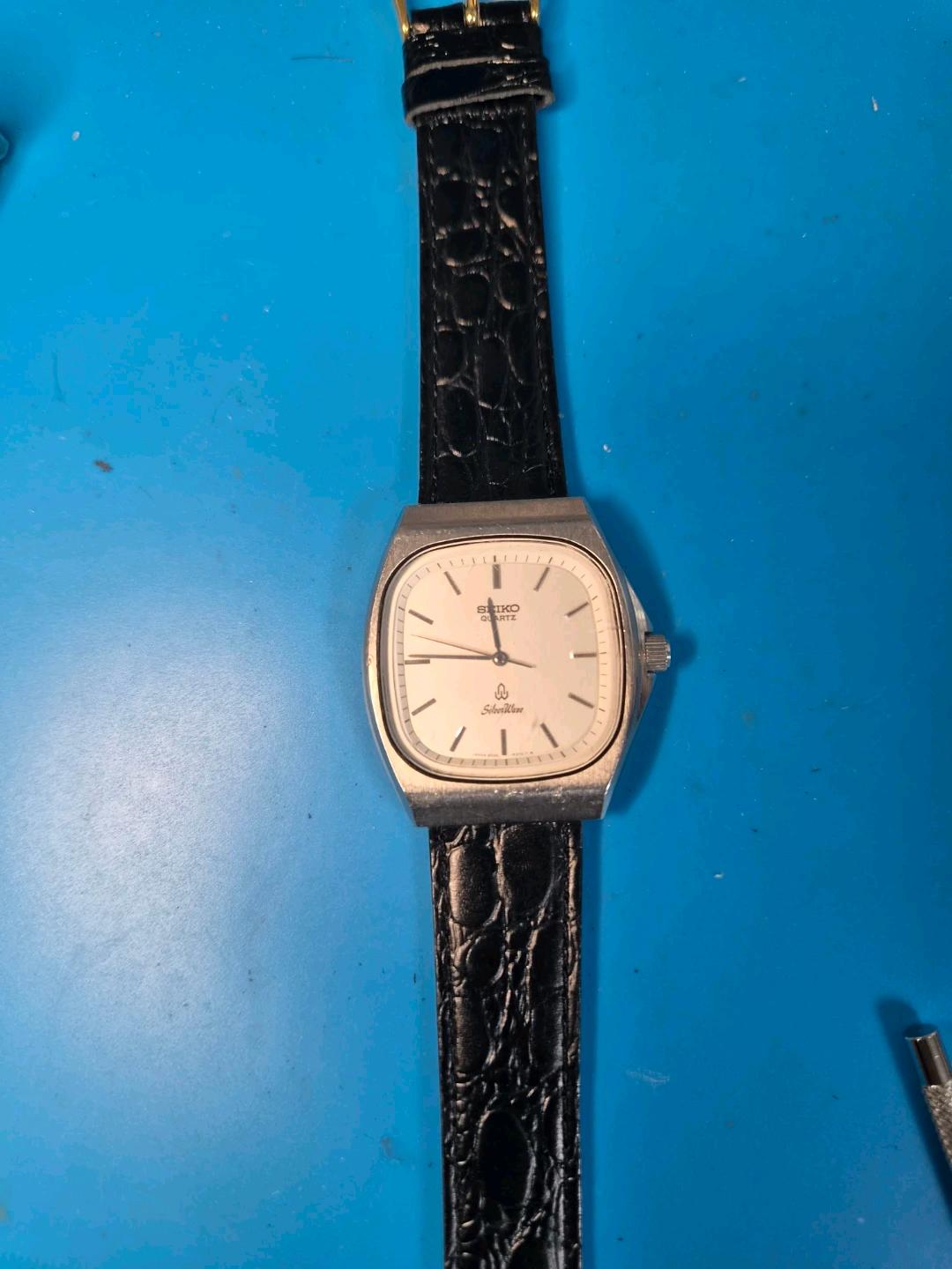'세이코 실버웨이브 사각 쿼츠(Seiko SilverWave Quartz)' 4