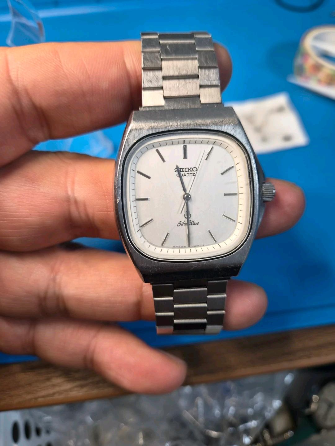 '세이코 실버웨이브 사각 쿼츠(Seiko SilverWave Quartz)' 8