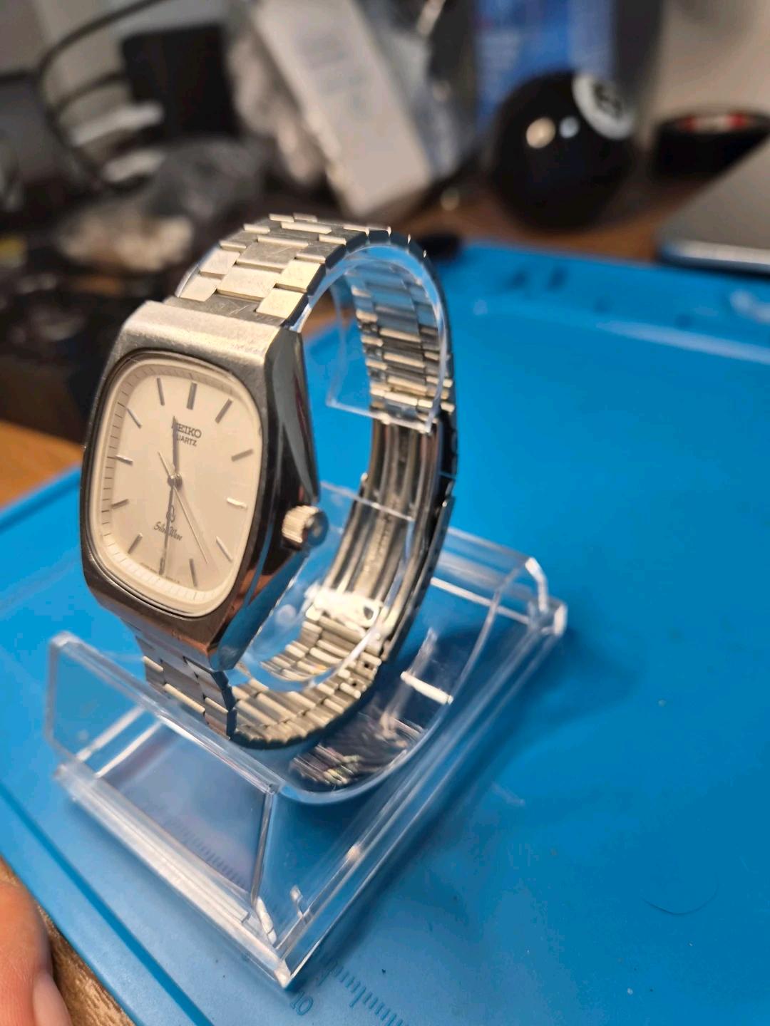 '세이코 실버웨이브 사각 쿼츠(Seiko SilverWave Quartz)' 9