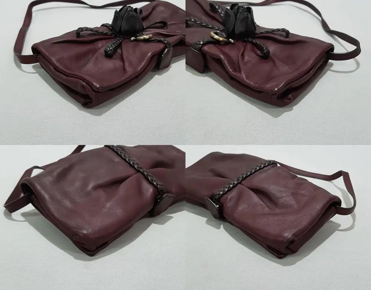 페라가모 간치니 장미 숄더백 8