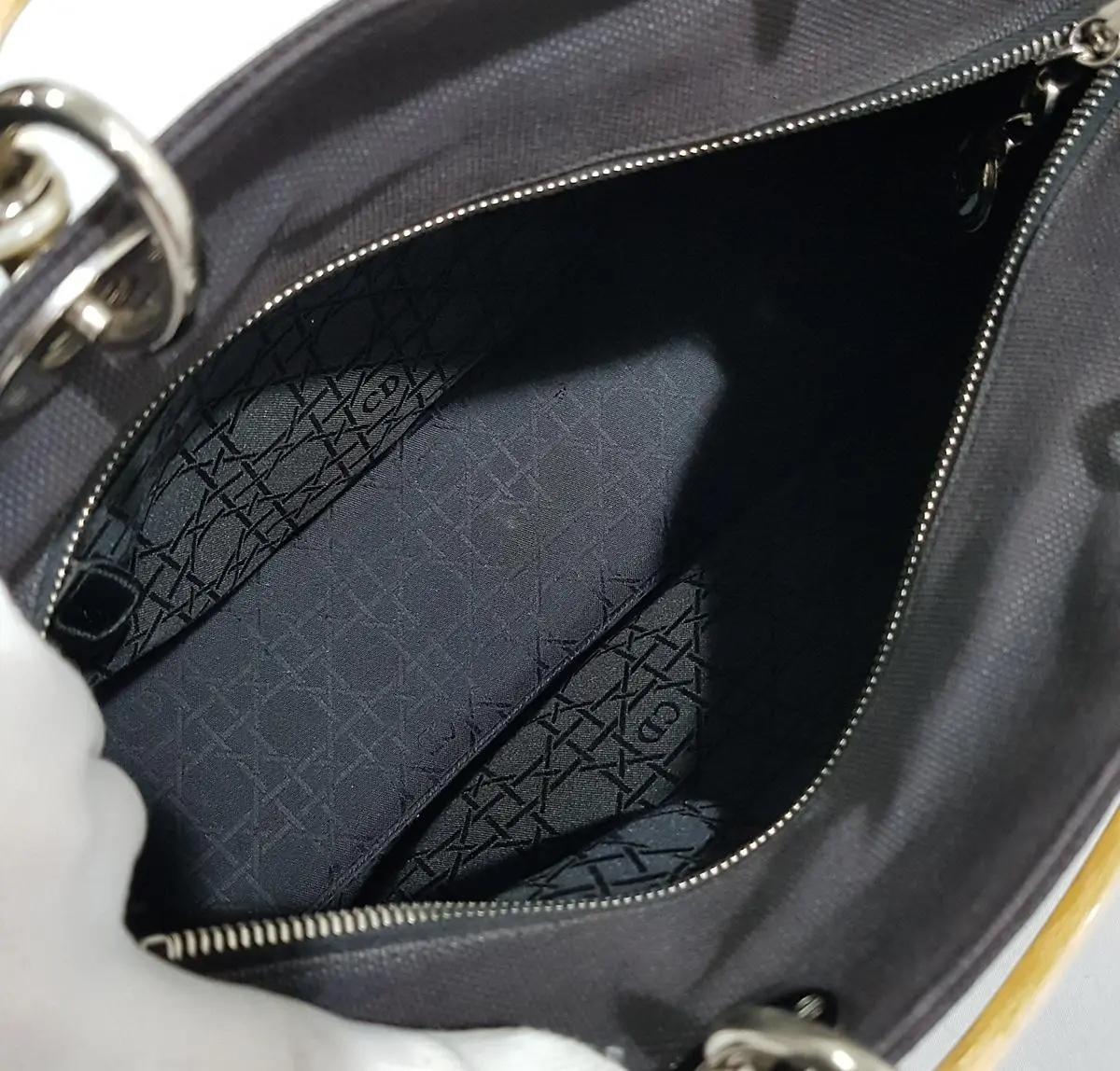 디올 빈티지 레이디백 라지 12