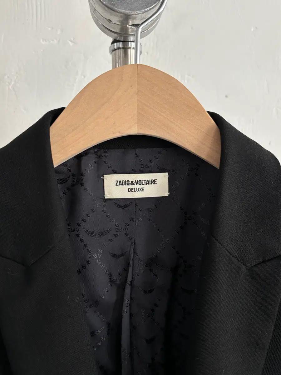 Zadig & Voltaire 자딕앤볼테르 프린지 블랙 블레이저 자켓 4