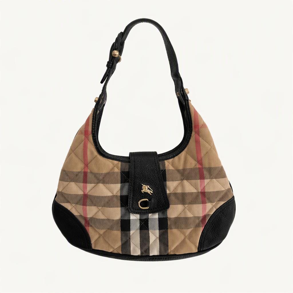 Burberry 버버리 노바체크 퀼팅 호보백