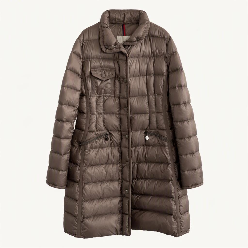Moncler 몽클레르 그레이 헤르민 롱 패딩