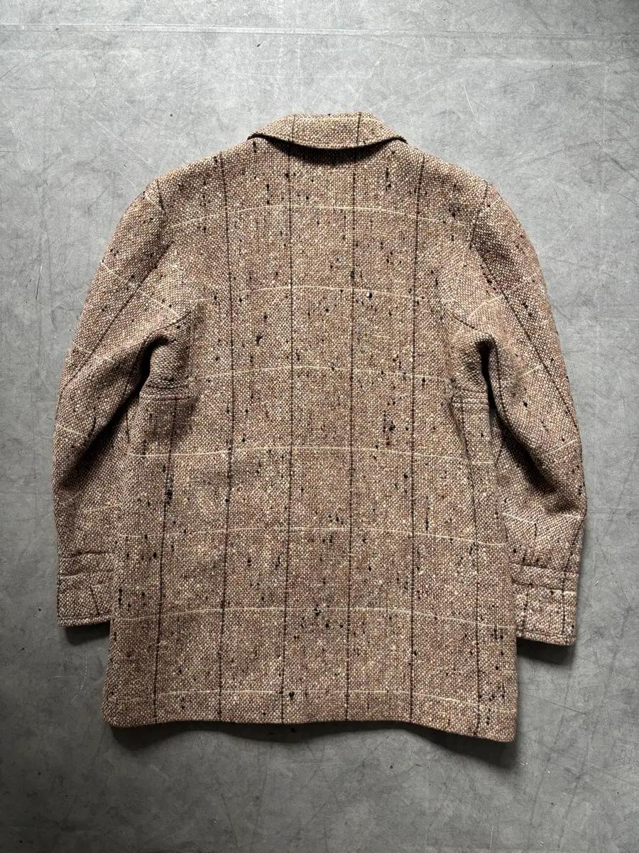 Burberry 버버리 브라운 체크 헤링본 트위드 테일러드 블레이저 6