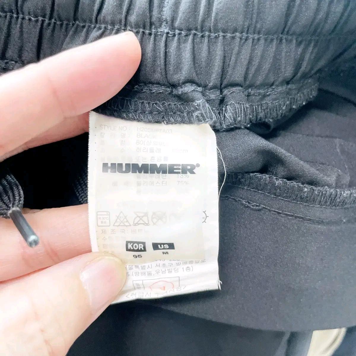 험머 2021 밴딩 하절기바지 블랙 30-31 5