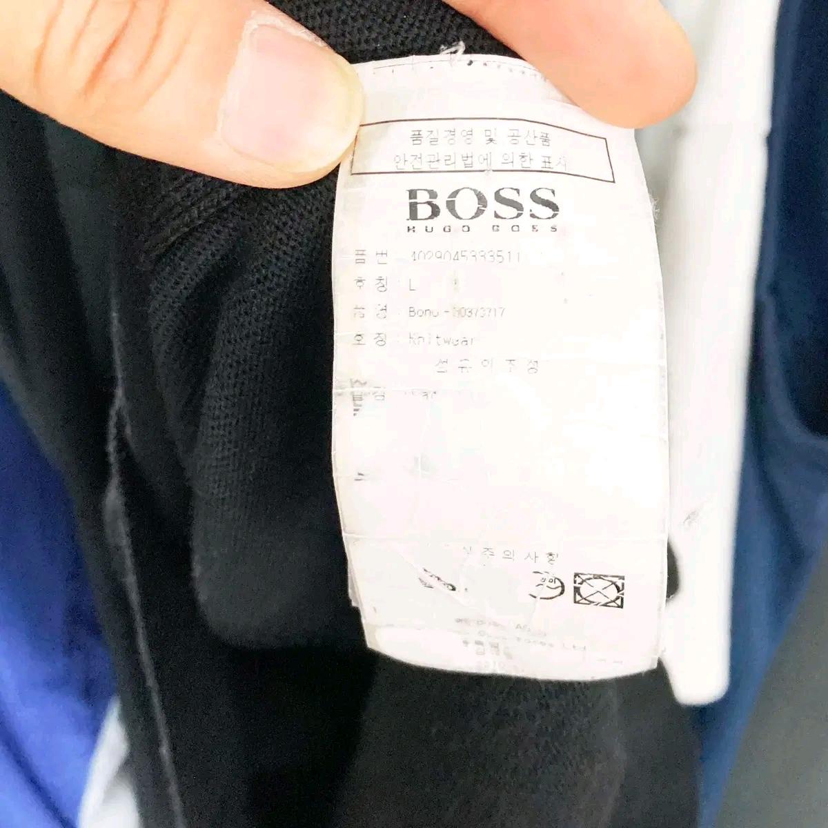 휴고보스 남성캐시미어 긴팔니트 L 진스센스 6