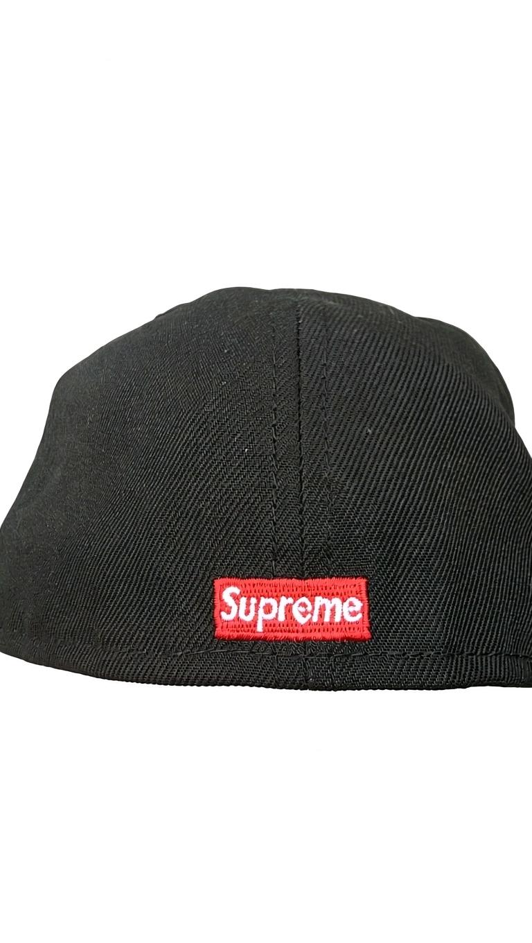 슈프림 뉴에라 59FIFTY 블랙 7 1/2 4