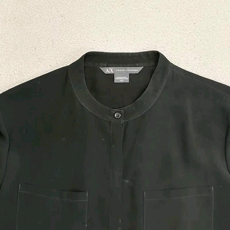 ARMANI EXCHANGE 시스루 블라우스 M 3