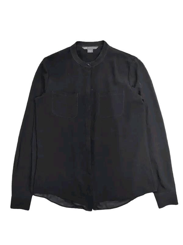 ARMANI EXCHANGE 시스루 블라우스 M 2