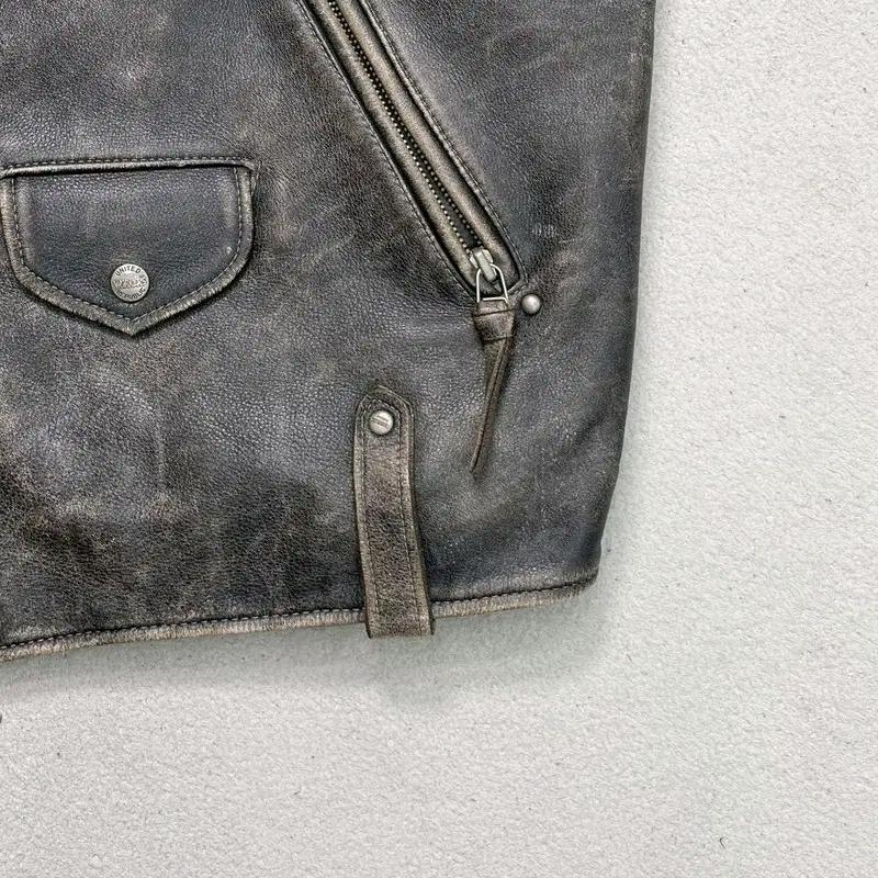 JAPANESE VINTAGE 소가죽 베스트 6