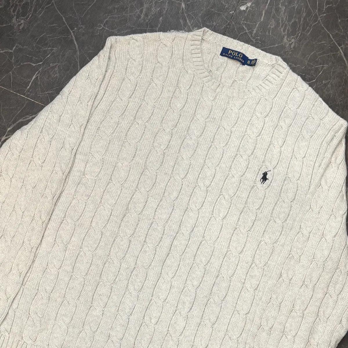 XL 폴로랄프로렌 케이블 니트 2