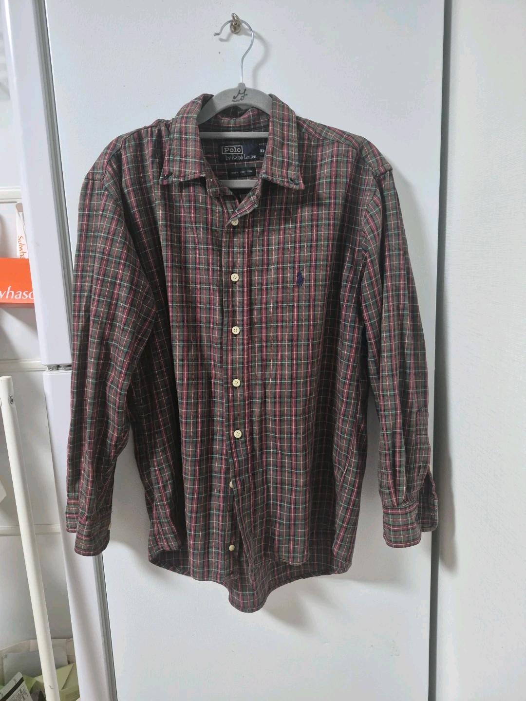 폴로 랄프로렌 체크 셔츠 95 3