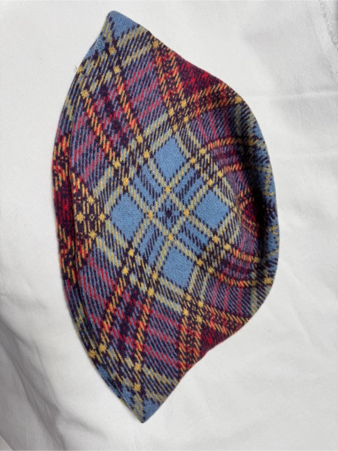 (새상품) 비비안웨스트우드 체크 버킷햇 3
