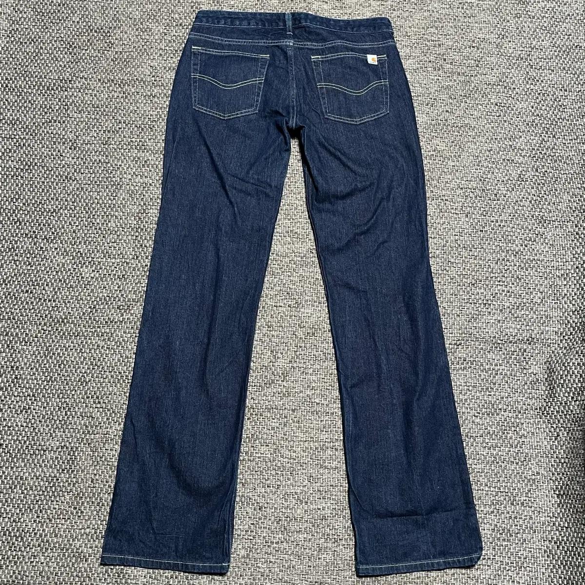 8(30) 칼하트 스트레이트핏 생지 진청 데님 팬츠 3
