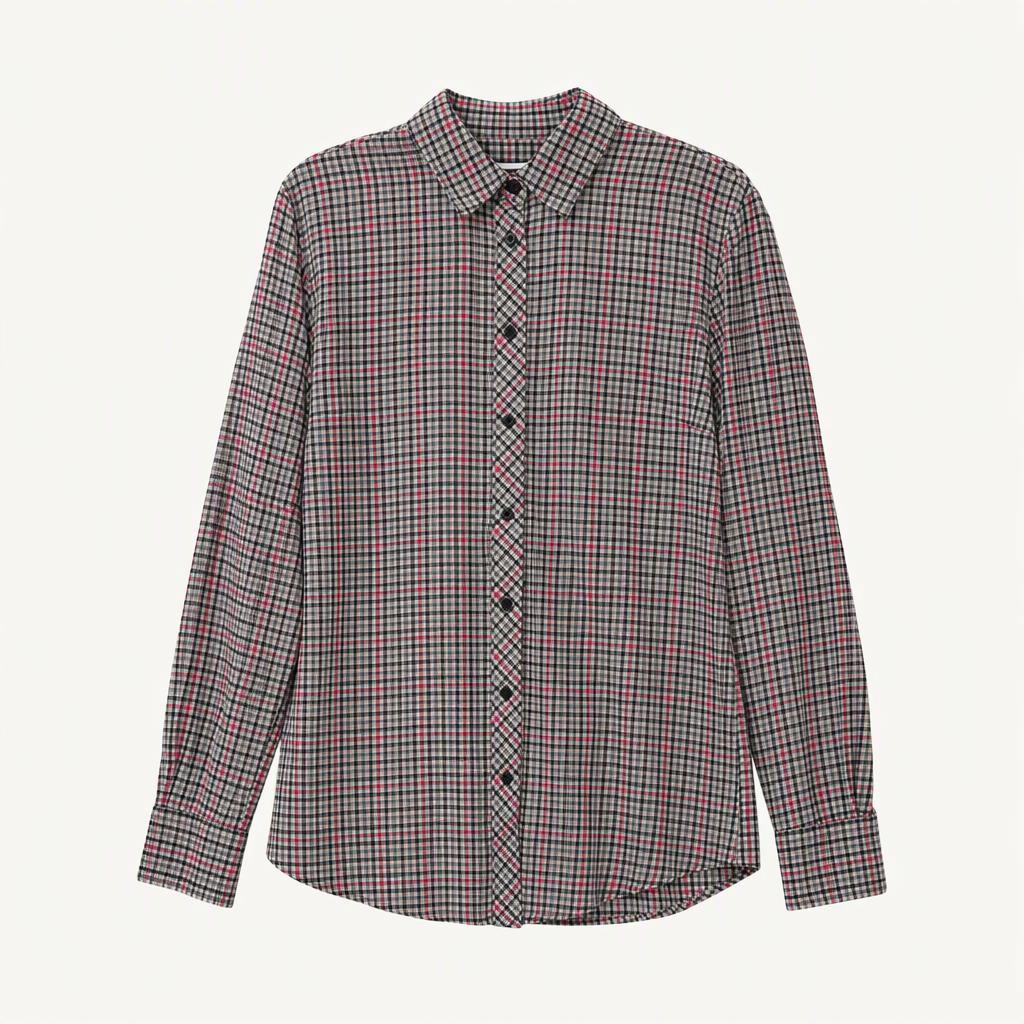 GAP 갭 체크 긴팔 셔츠 S