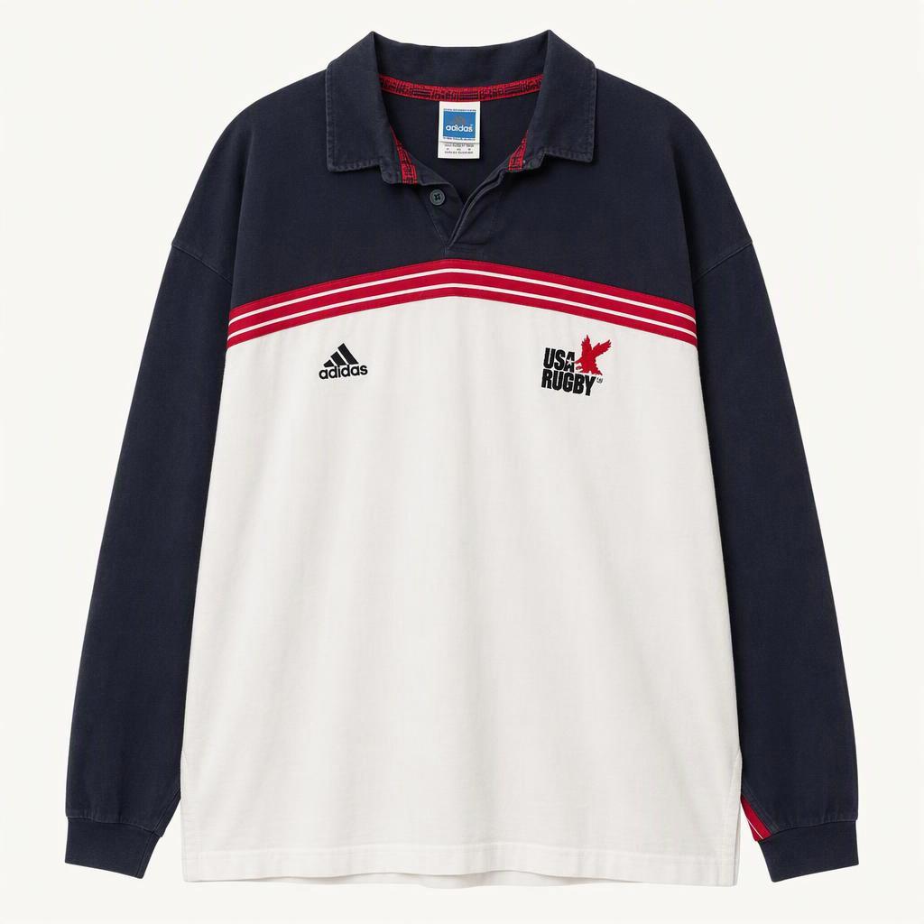 Adidas 00s 아디다스 USA 럭비팀 셔츠