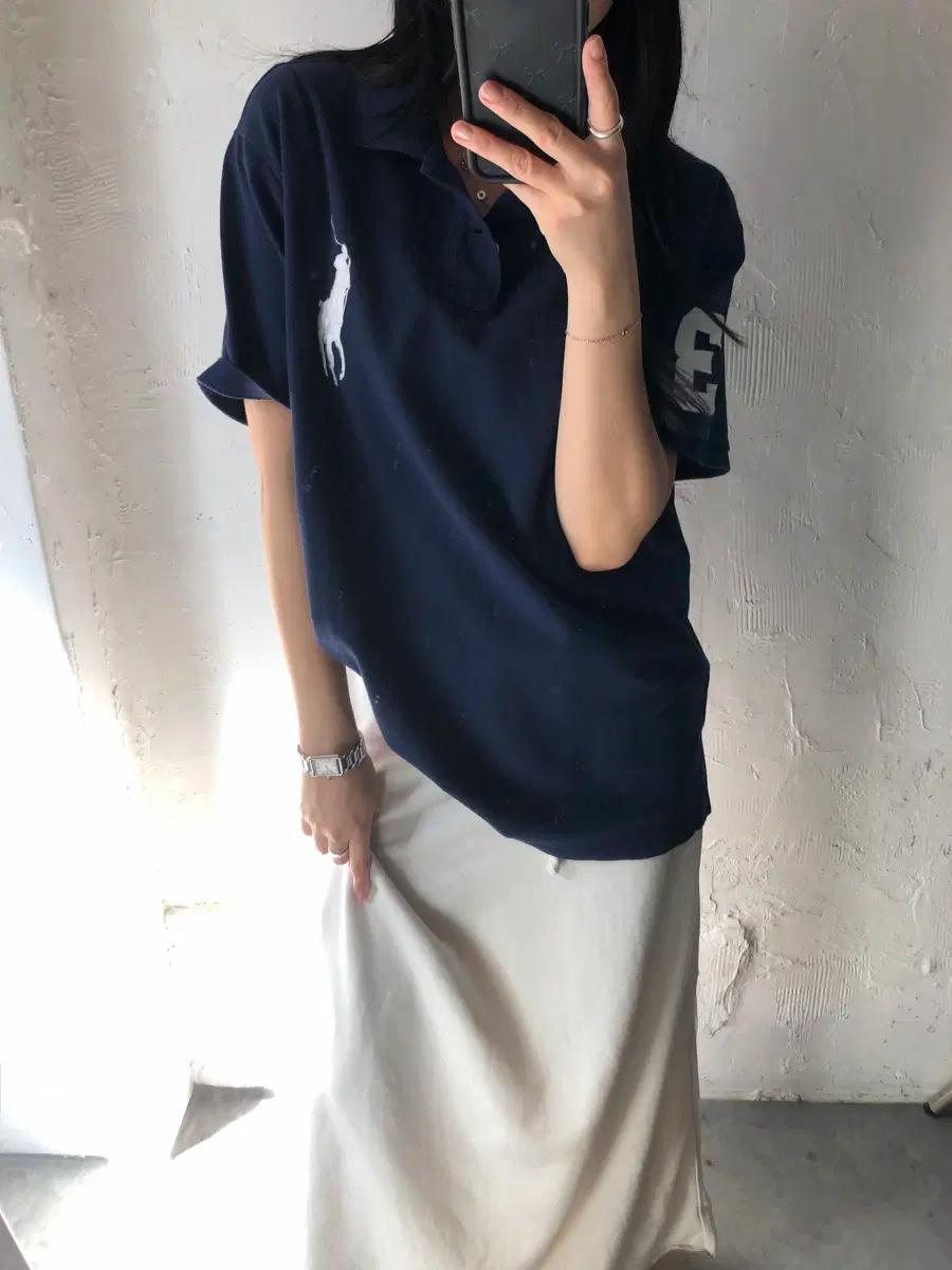 Polo 폴로 랄프로렌 신형 빅포니 네이비컬러 PK 카라티셔츠 6