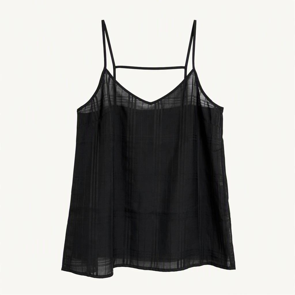 H&M 에이치앤엠 나시 레이어드 탑 슬리브리스