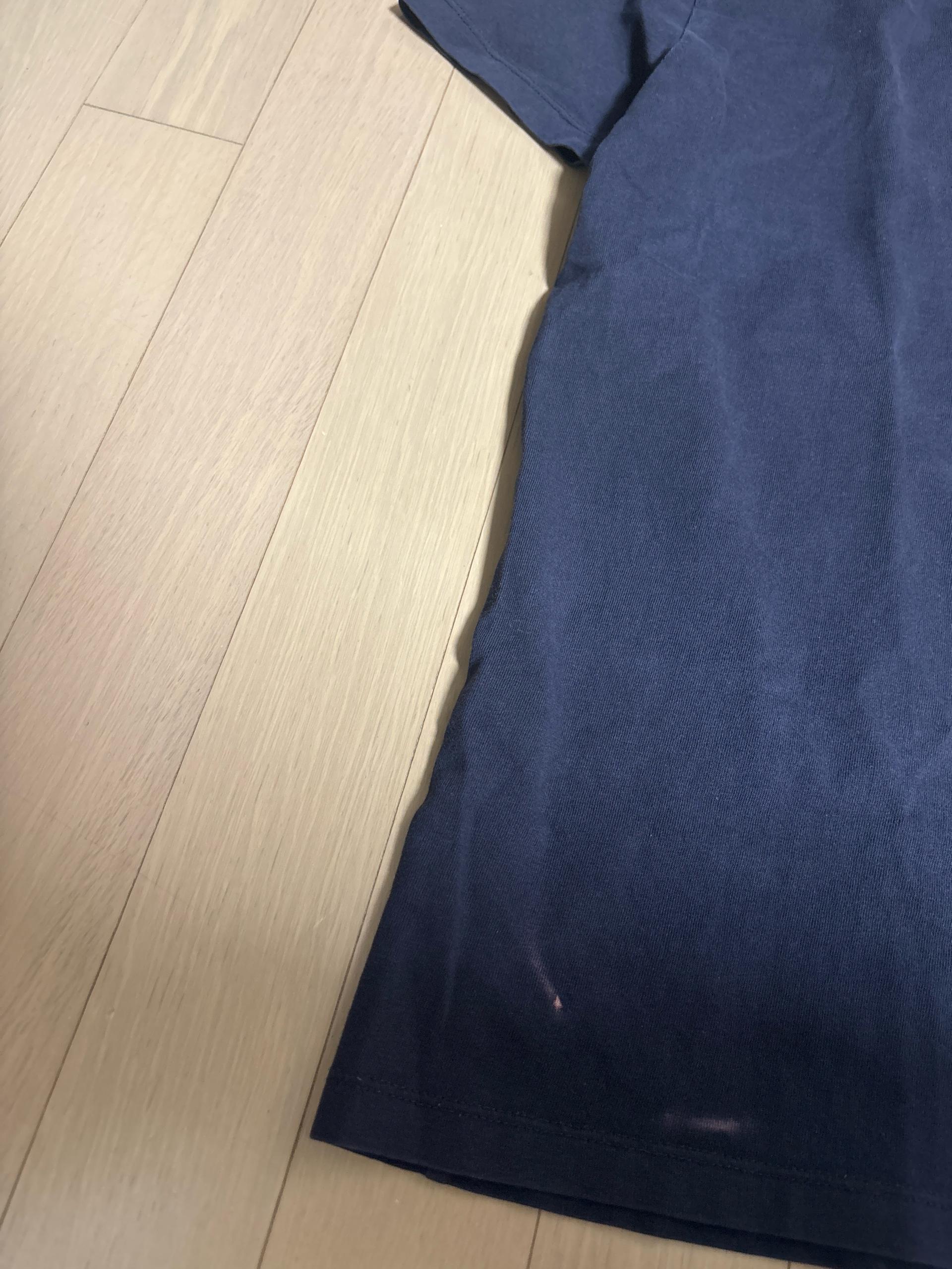 A.P.C. 로고 네이비 반팔 티셔츠 10
