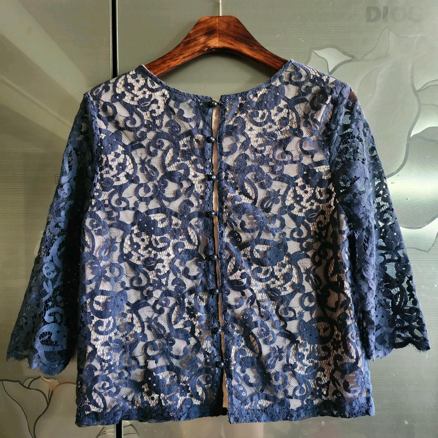 H&M  레이스 블라우스 55 9