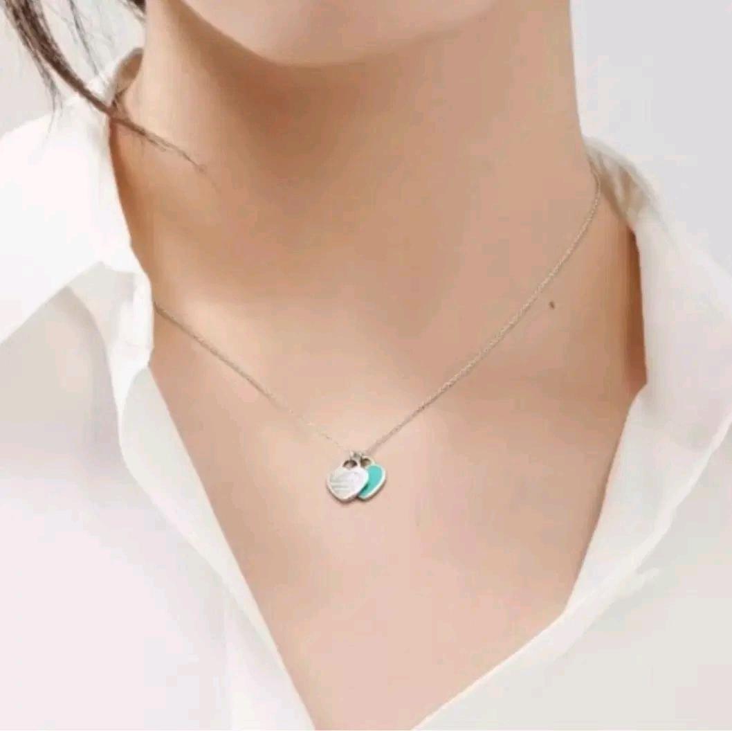 티파니앤코 리턴 투 티파니 더블 하트 태그 목걸이 4