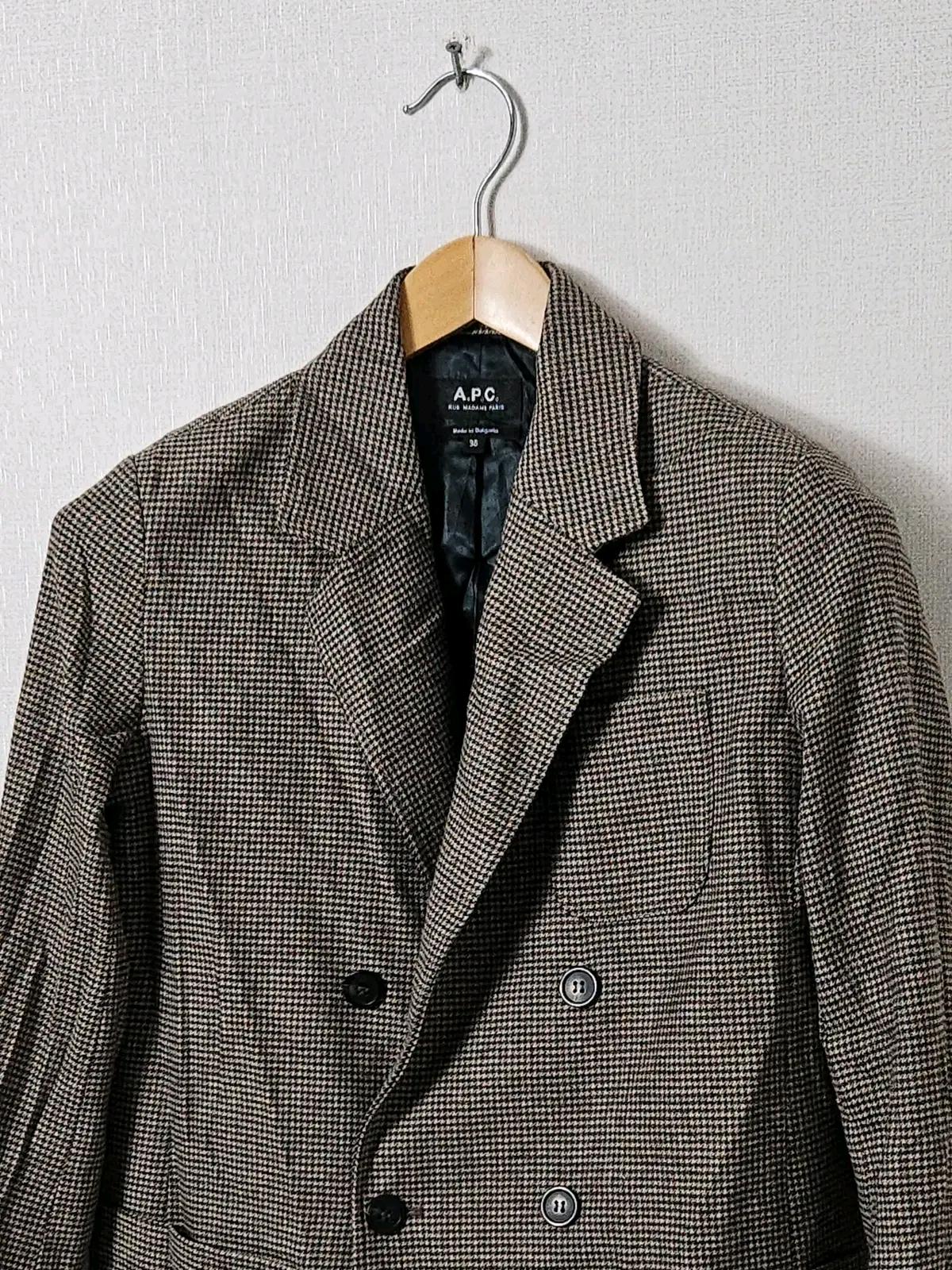 아페쎄 A.P.C 신형 프룬 블레이저 코트자켓 더블브레스트 36 (백화점 정품) 3