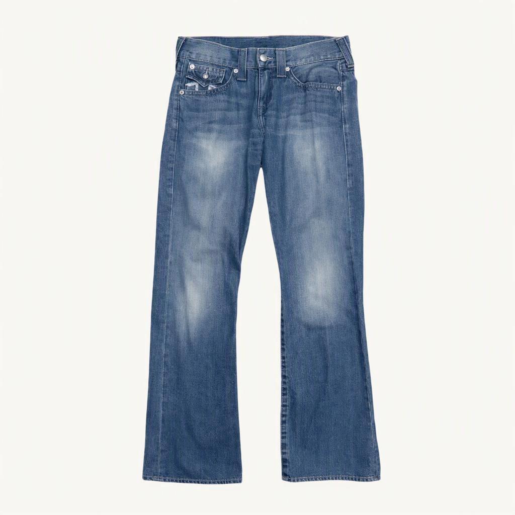 TRUE RELIGION 부츠컷 데님팬츠 28 착용컷