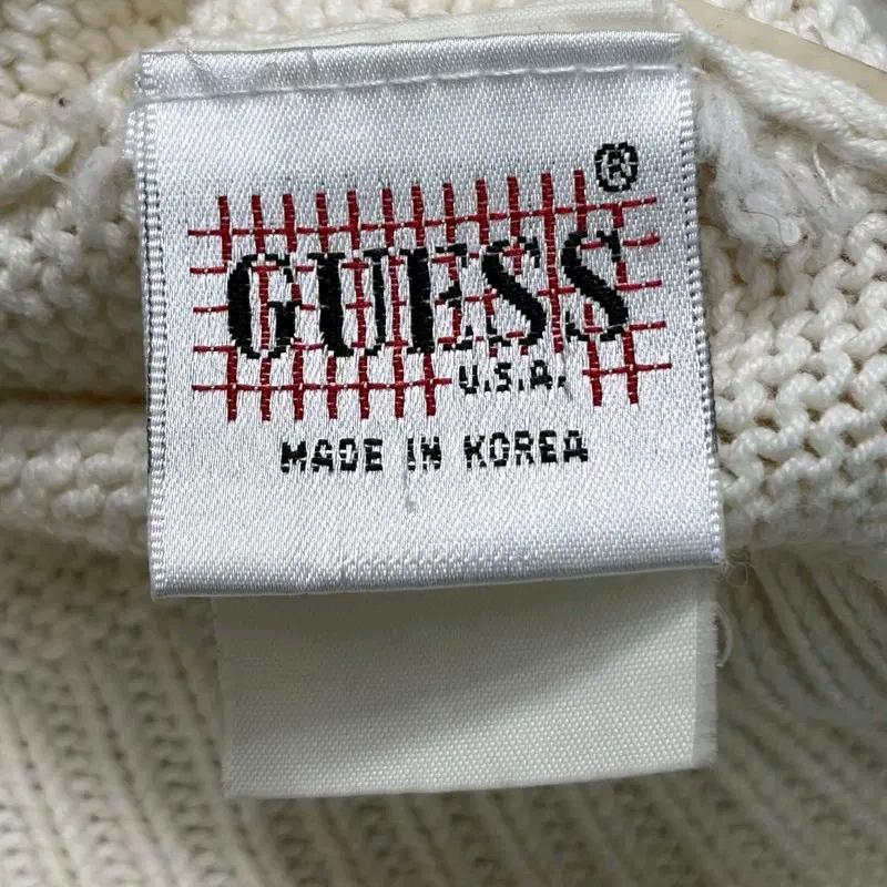 GUESS 케이블 니트 집업 95 8