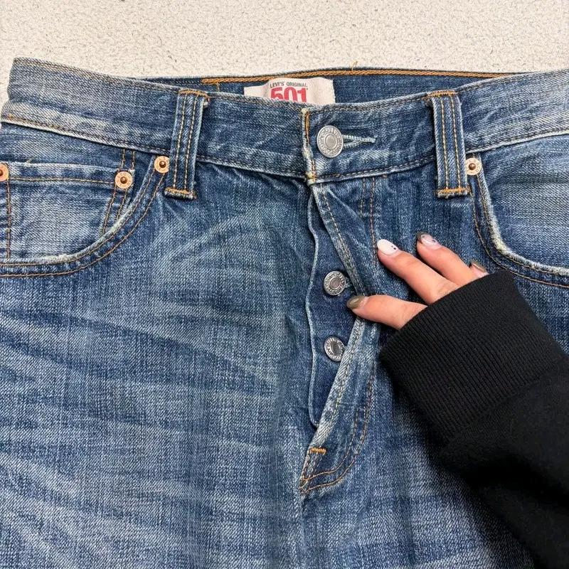 LEVI'S 501 버튼플라이 데님팬츠 W30 L33 6