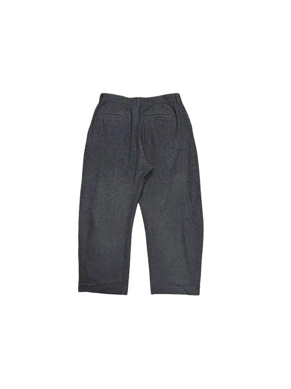 SOLIDHOMME 25F/W 캐시미어 와이드 투턱 슬랙스 챠콜 48 7