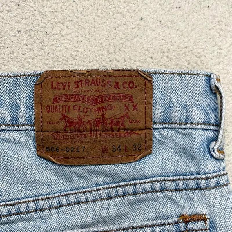LEVI'S 506-0217 일본판 데님팬츠 W34 L32 6