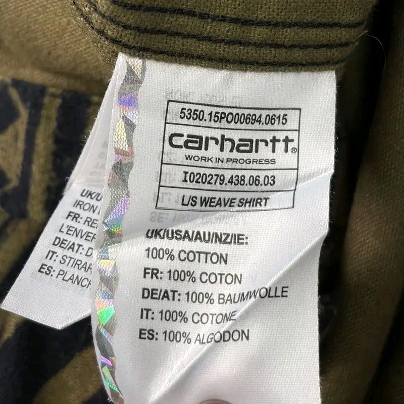 CARHARTT WIP 패턴 셔츠 M 6