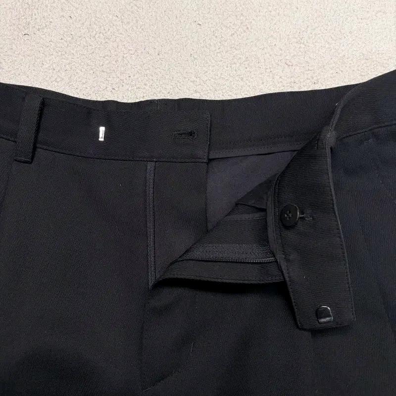 SOLIDHOMME 25F/W 와이드 투턱 슬랙스 블랙 48 6