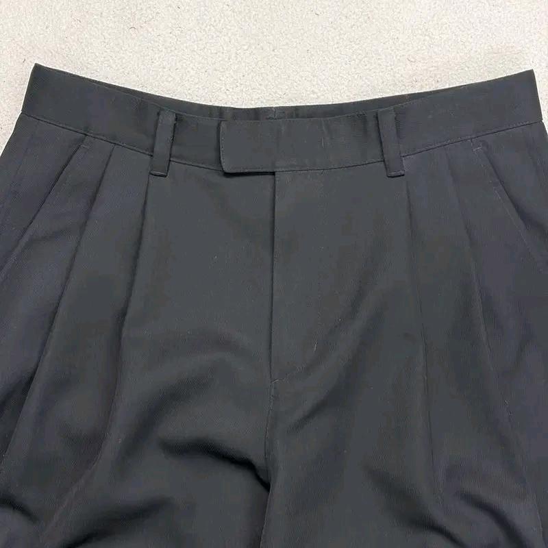 SOLIDHOMME 25F/W 와이드 투턱 슬랙스 블랙 48 3