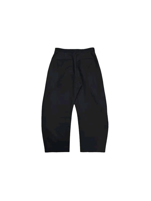 SOLIDHOMME 25F/W 와이드 투턱 슬랙스 블랙 48 7