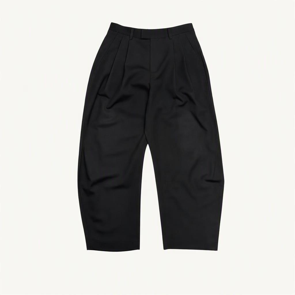 SOLIDHOMME 25F/W 와이드 투턱 슬랙스 블랙 48