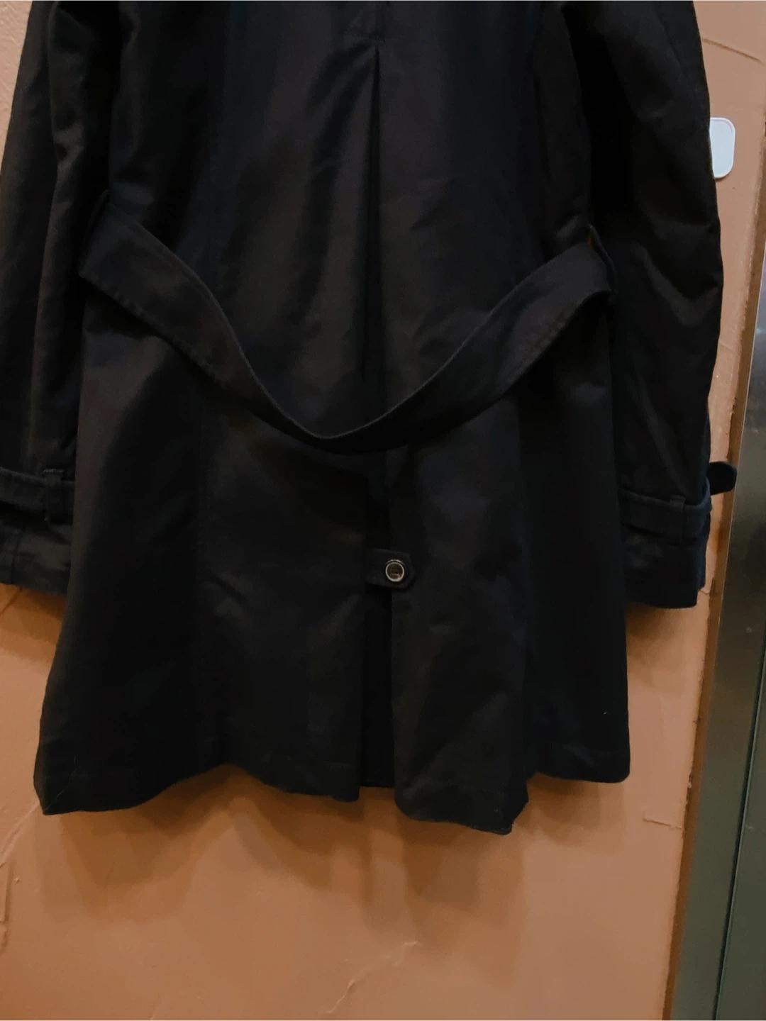 새제품 ZARA 블랙 미드 트렌치 코트 7