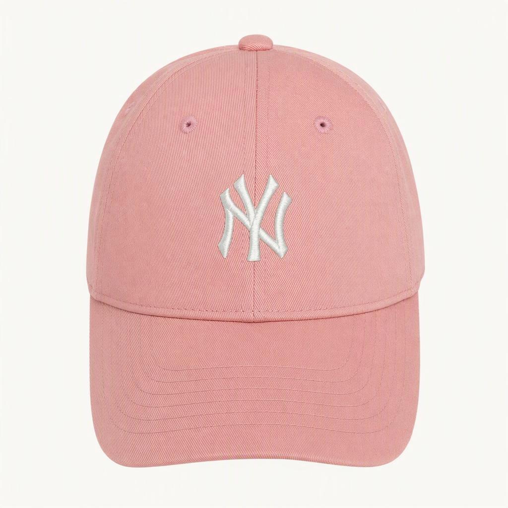 MLB NY 양키스 핑크 볼캡 모자