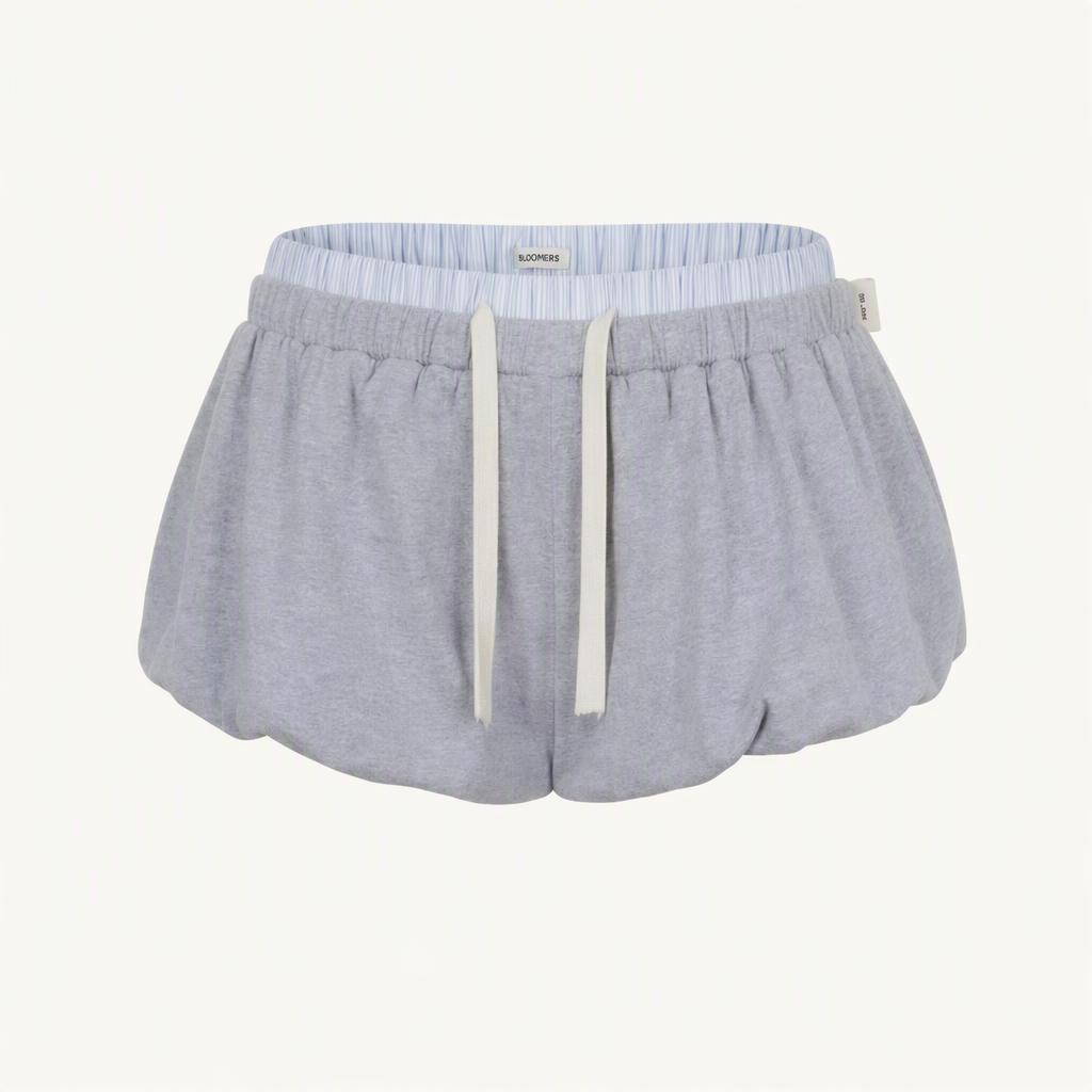 BLOOMERS MICRO SHORTS [GRAY]
