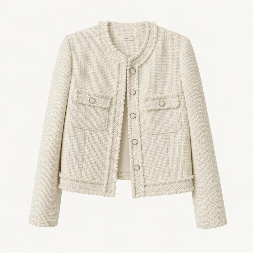 미뉴에트 Bruco tweed jacket 아이보리