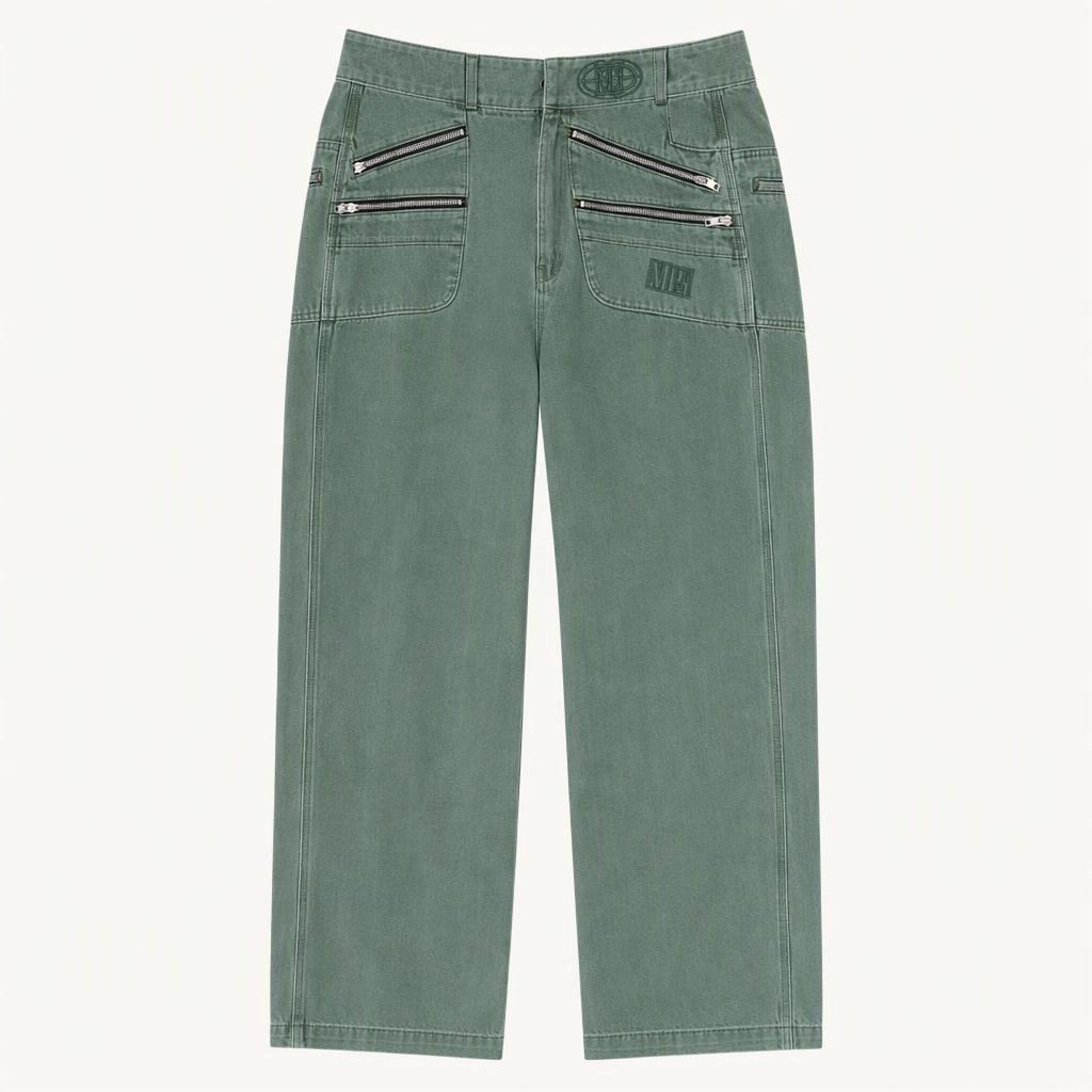 MPa SPLIT POCKET PANTS (EMERALD)