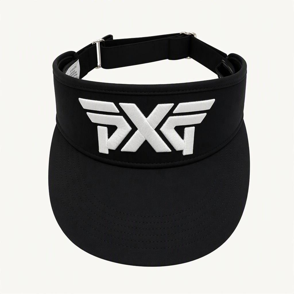 PXG 뉴에라 콜라보 골프 썬캡 바이저 블랙