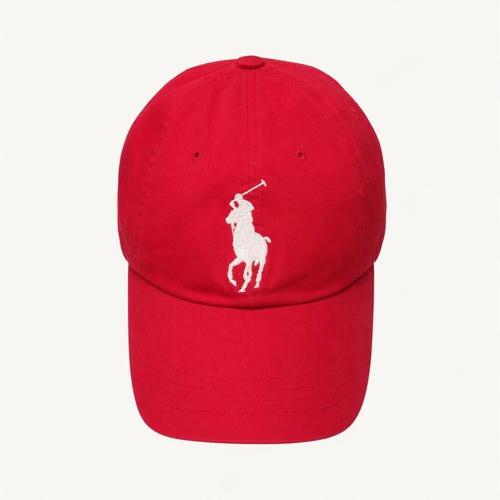POLO BY RALPH LAUREN 빅포니 볼캡 레드