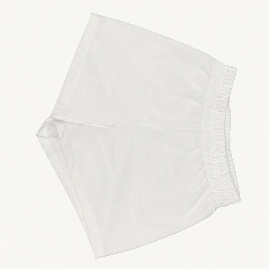 화이트 밴딩 숏팬츠 반바지
