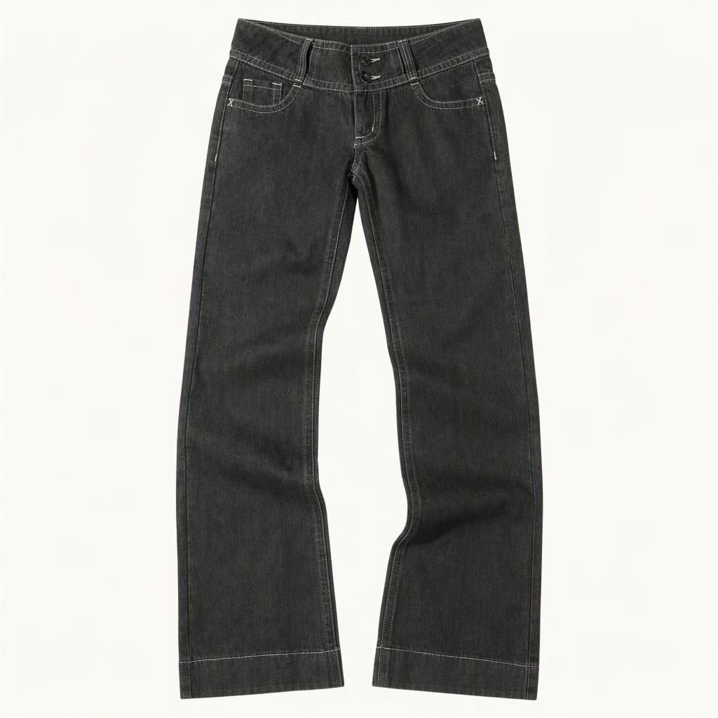 Union Jack Engineered Denim Indigo Gray