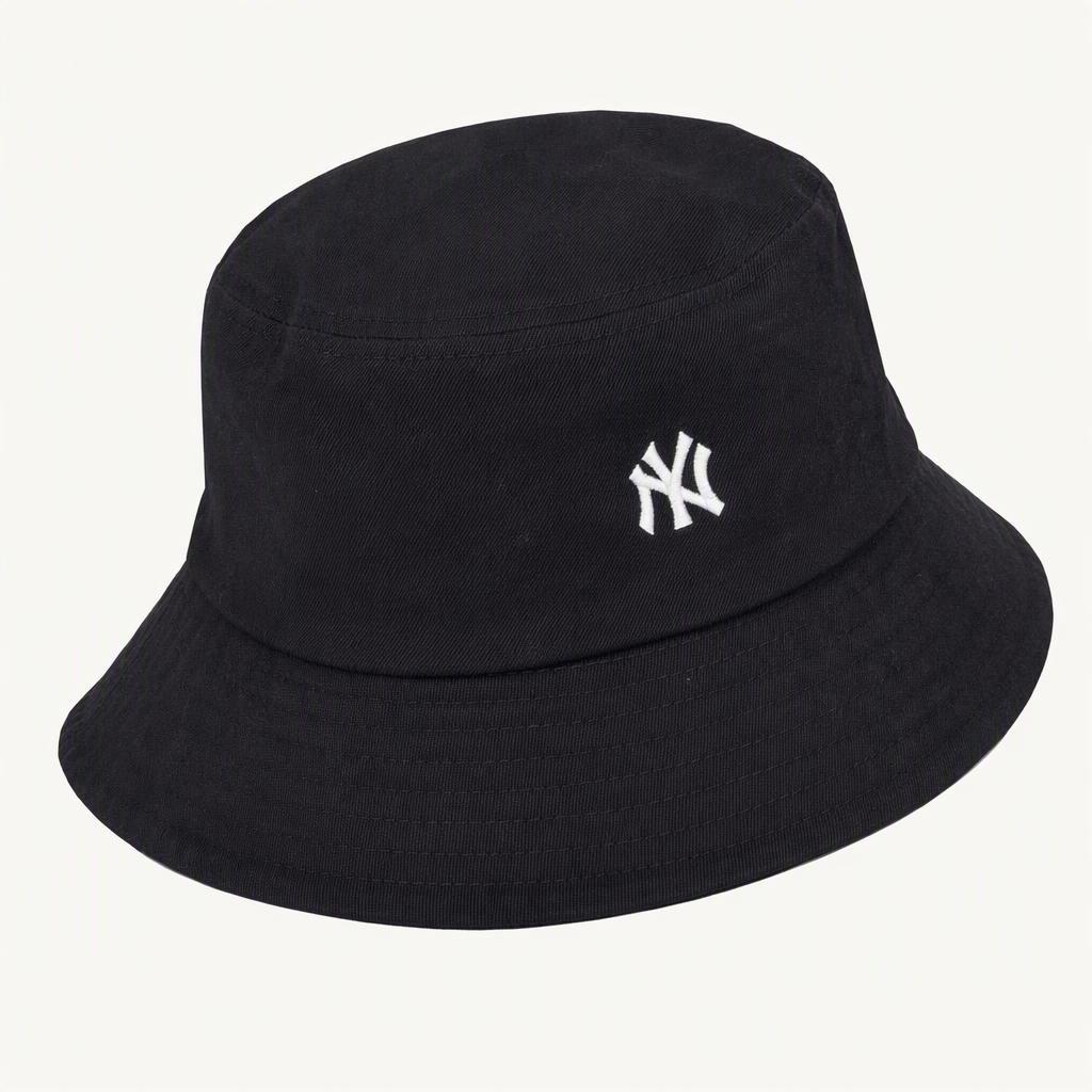 MLB 뉴욕양키스 자수 로고 버킷햇 블랙