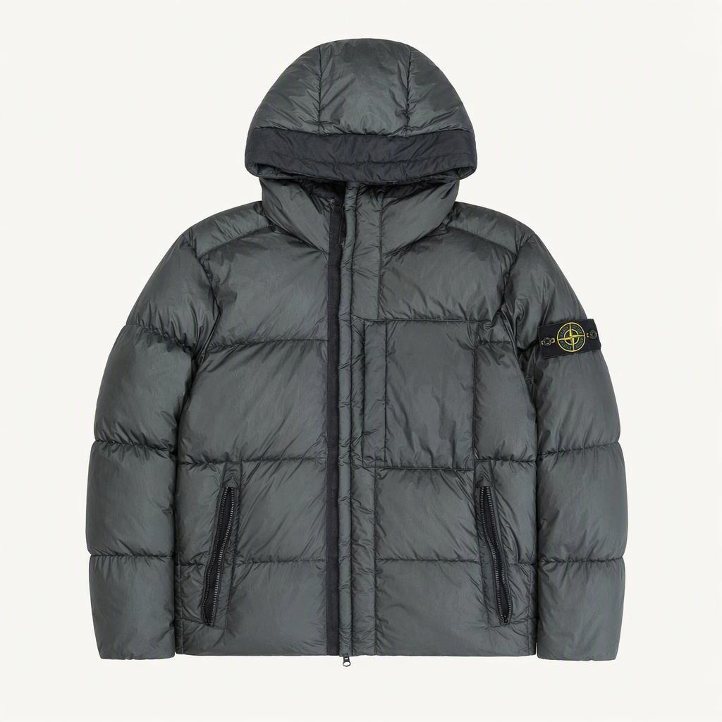 [S,유일매물] 17fw 스톤아일랜드 크링클랩스 우원재패딩