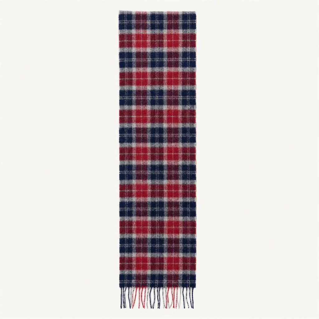 Barbour 바버 정품 체크 모100 머플러 목도리 영구제